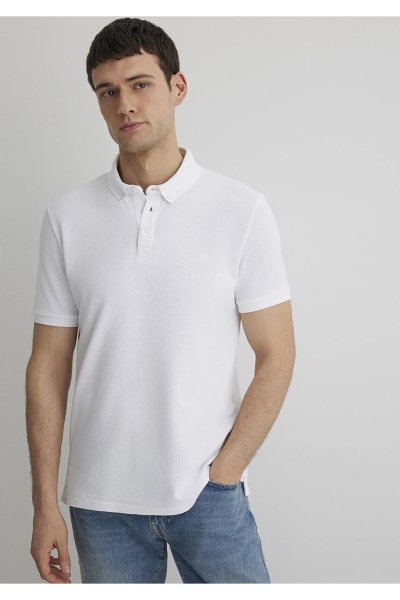 Mavi Erkek Beyaz Polo T-Shirt 063247-27879
