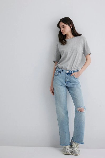 Mavi Barcelona Kolej Vintage Açık Mavi Jean Pantolon 101047-89198