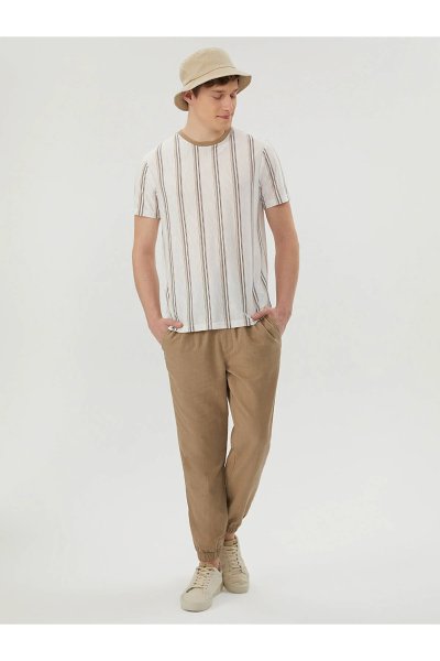 Loft Regular Fit Taş Erkek Pantolon Lf2029015