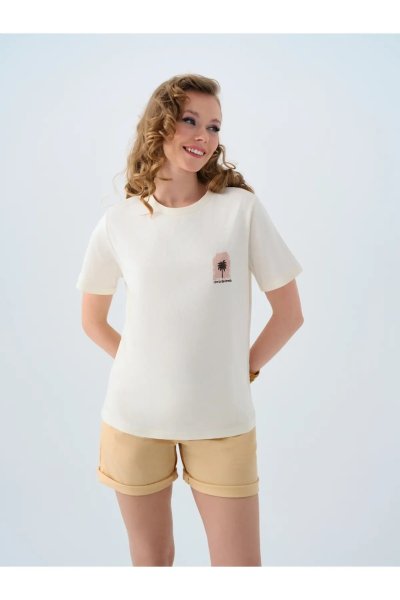 Loft Regular Fit Kadın Tshirt K.kol LF 2039073