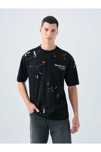 Loft Oversize Erkek Tshirt K.kol LF 2040124