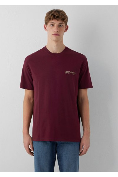 Mavi Harry Potter Baskılı T-Shirt Erkek Tişort 0613576-70426