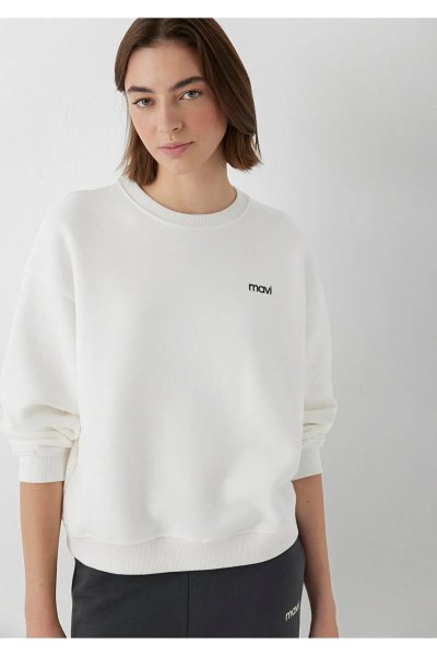 Mavi YUVARLAK YAKA LOGO SWEATSHIRT Hindistan 1S10490-80194