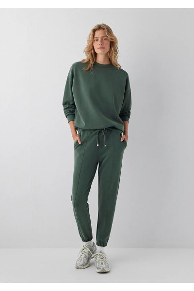 Mavi Soft-Premium Modal Karışımlı Yeşil Sweatshirt 168837-80684