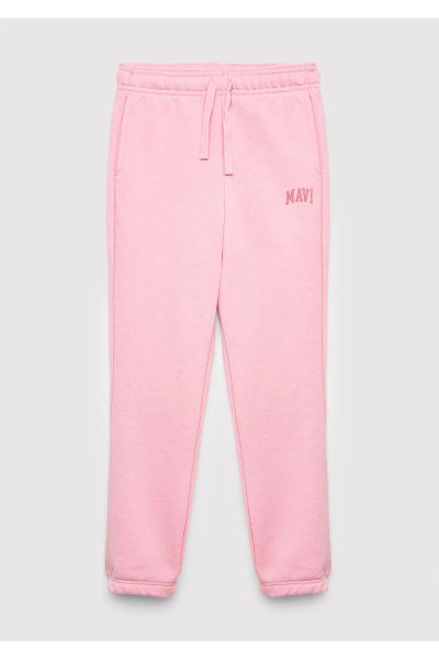 Mavi Logo Baskılı Pembe Eşofman Altı 7010041-71015