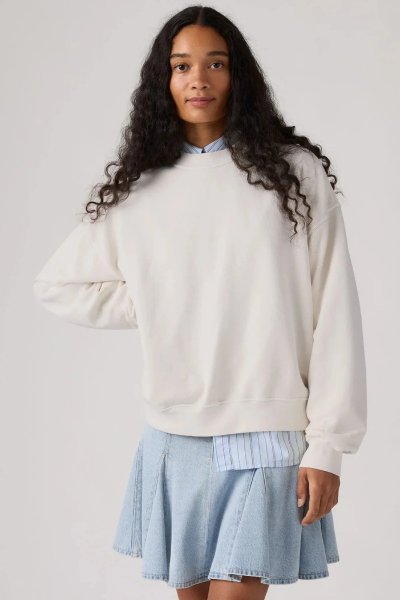 Levi's French Terry H225 Chateau Grisi Vintage Kesim Geniş Sweatshirt 006DW-0007