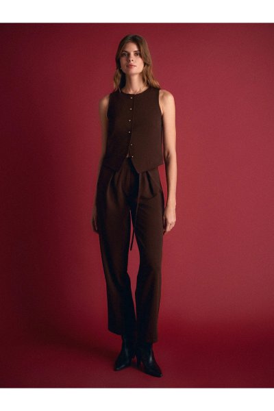 Dilvin Kemerli Pantolon 72189