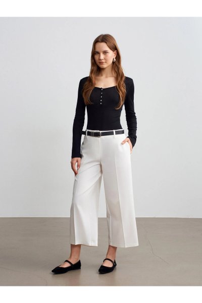Dilvin Düz Paça Pantolon 72640