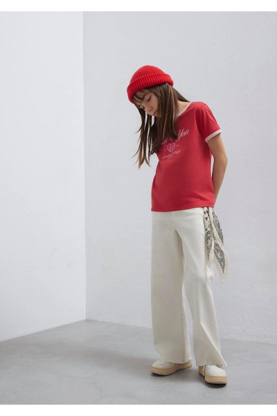 Mavi Lory Off White Kız Çocuk Jean Pantolon M7010036-89487