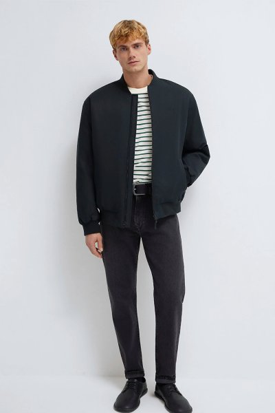 0110774-71379 MAVİ NAKIŞLI CEKET+