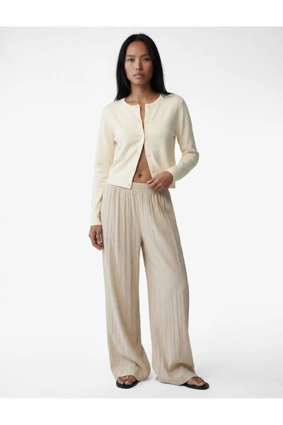 Koton Uzun Kollu Düğmeli Bisiklet Yaka Triko Hırka 6SAK90003HT