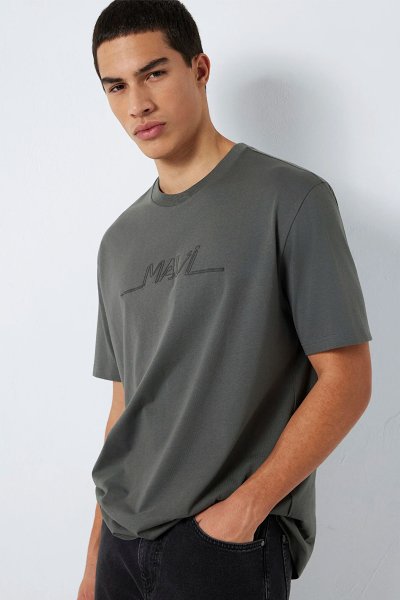 0613128-70088 MAVİ KISA KOL TİŞÖRT