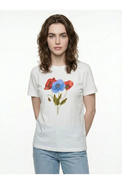 Loft Regular Fit Kadın Tshirt K.kol LF 2042631