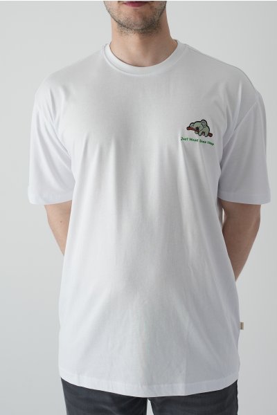 Chotanaq Just Want Some Sleep Baskılı T-shirt