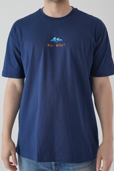 Chotanaq But Why Penguen Baskılı T-shirt